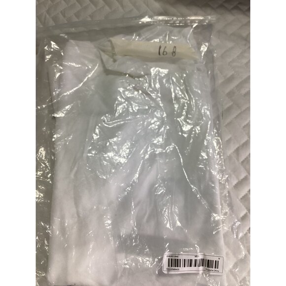 White "Respect The Locals" Turtle Print unisex T-Shirt Size M Casual Beach New - Picture 7 of 7